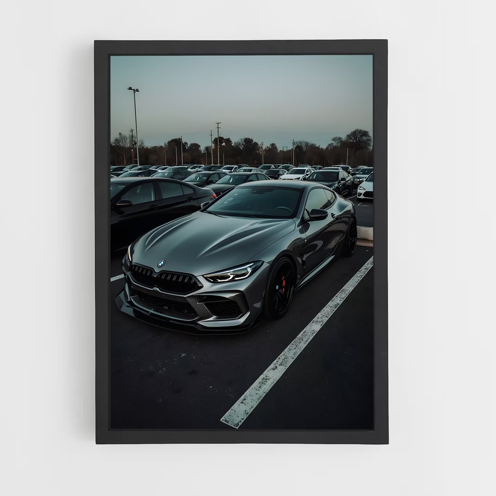 Poster BMW M8 Style (vue 2)